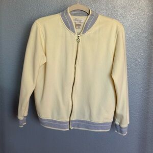 Studio Works Pale Yellow Jacket with Gray Trim